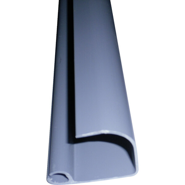 Zeltbedarf Timann Regenrinne PVC 260 cm Farbe grau