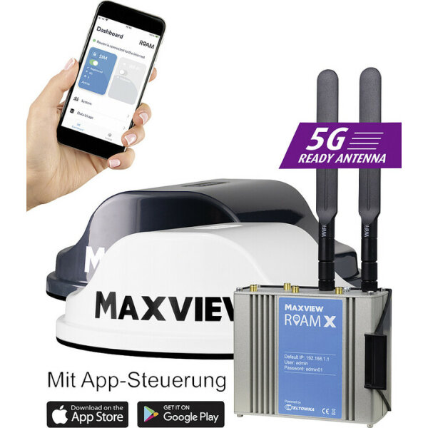 MAXVIEW LTE Antenne und Router