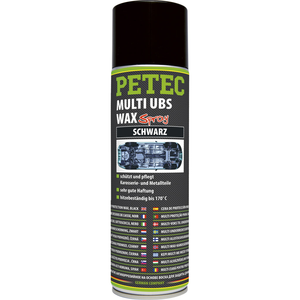 PETEC Multi UBS-Wachs Petec Farbe schwarz