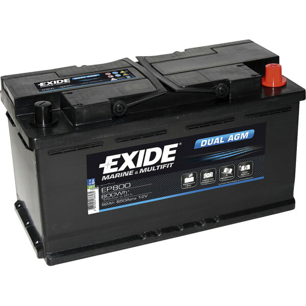 EXIDE Batterie Dual AGM EP