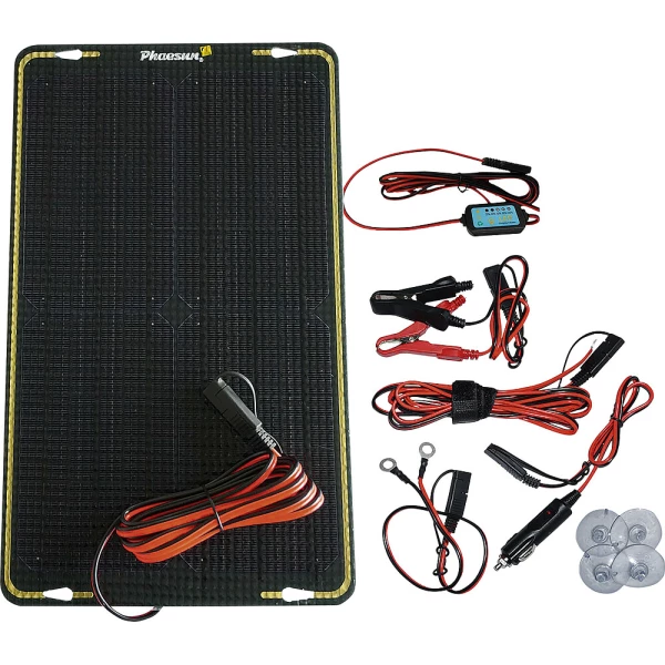 Phaesun Solarmodul zur Batterieerhaltungsladung Module Kit Trickle Charge 12
