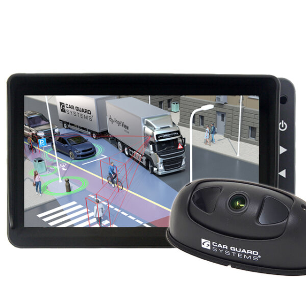 CAR GUARD SYSTEMS Abbiegeassistent CAR GUARD RAV-KI-Kamera Set Personenerkennung Monitor RAV MO-7HD