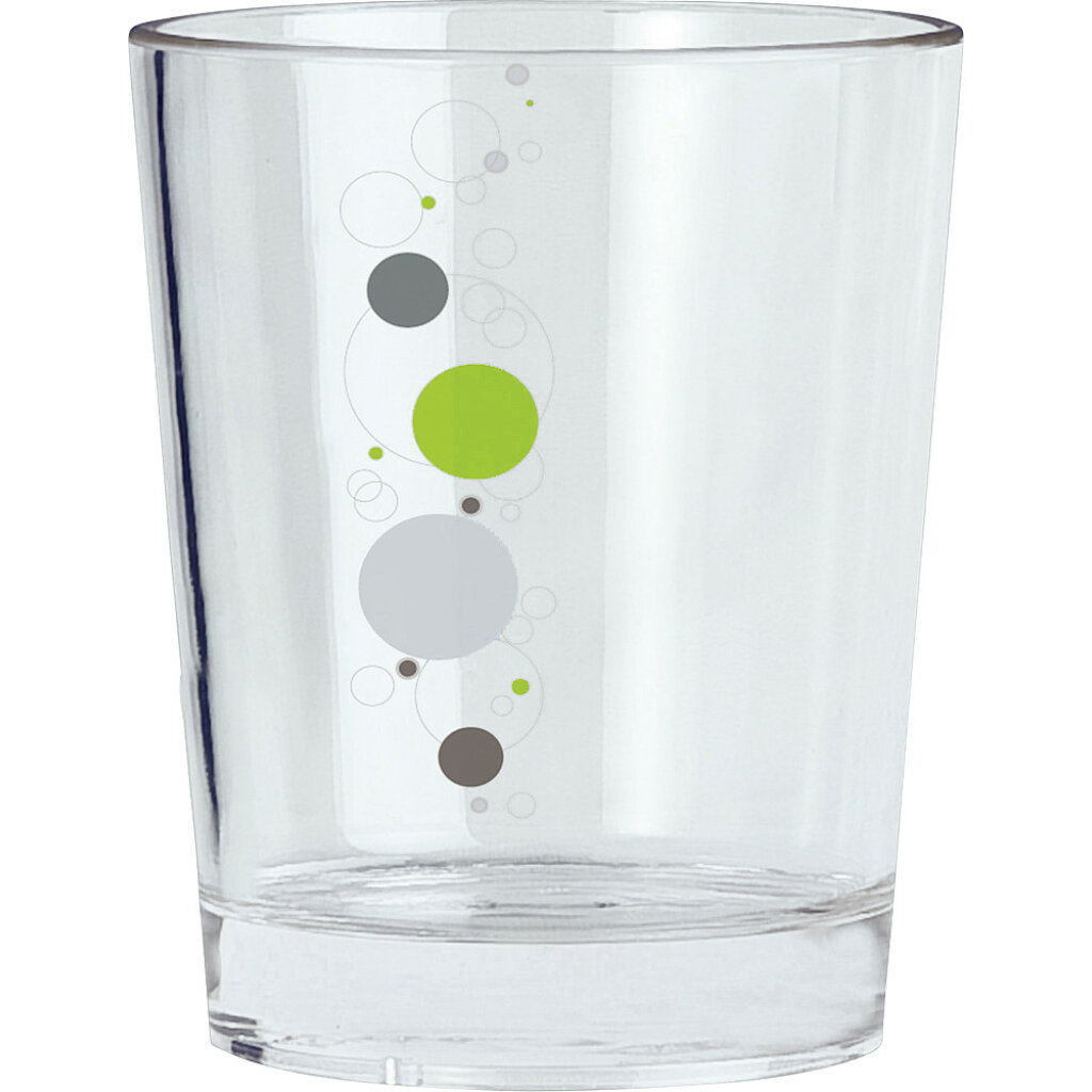 BRUNNER Trinkglas Space 300 ml transparent/grau/lime